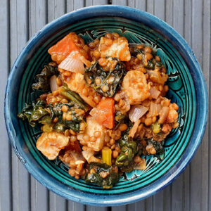 Tempeh and Lentil Stew