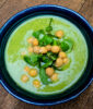 Broccoli, Watercress and Chickpea Soup