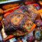 Herby Roast Beef with Roasted Vegetables