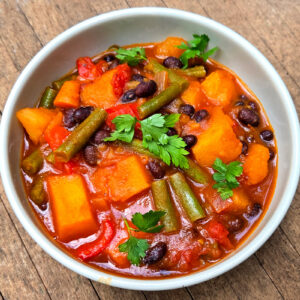 Mexican-Style Bean and Potato Stew
