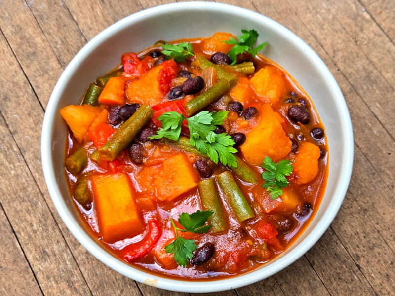 Mexican-Style Bean and Potato Stew