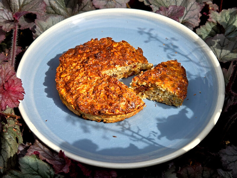 Ricotta and Oat Breakfast Cakes