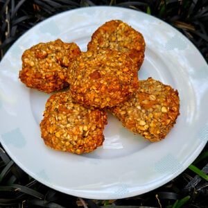 Apricot and Chia Seed Oat Cookies