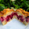 Blackberry and Almond Croissant Pudding