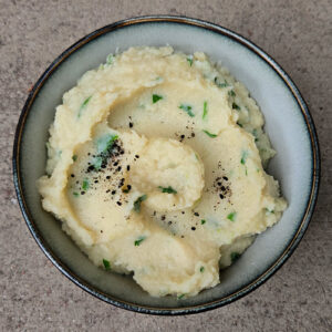Cauliflower and Cannellini Bean Mash