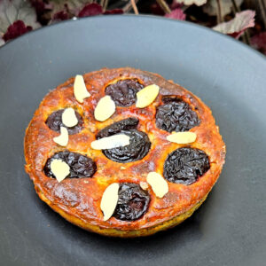 Cherry and Almond Cottage Cheese Bake