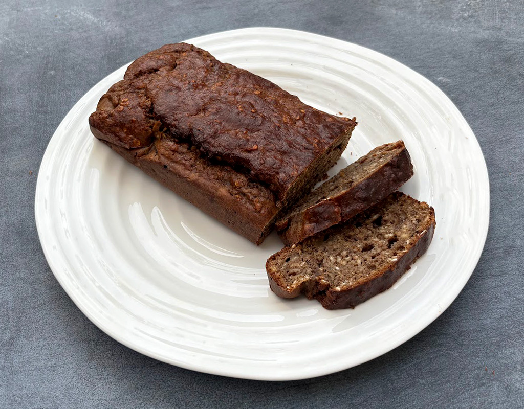 Cherry and Chocolate Banana Loaf Cake