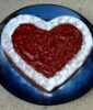 Chocolate and Strawberry Jam Cake