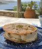 Frozen Greek Yogurt with Pistachios, Honey & Halva