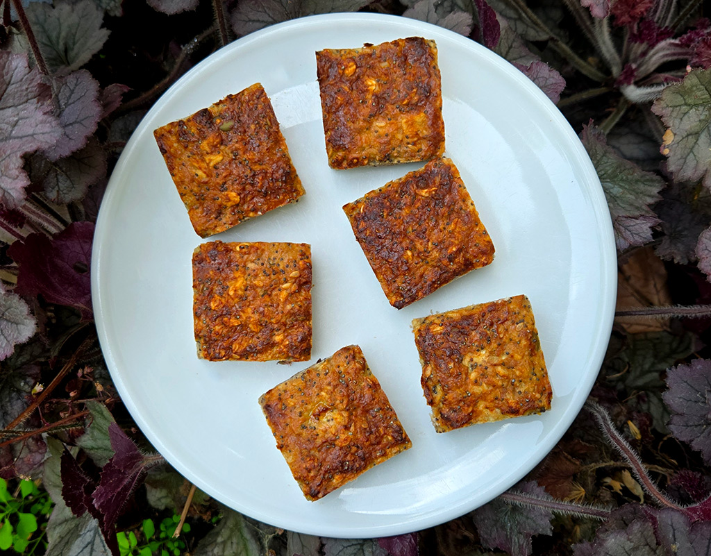 Lemon and Poppy Seed Oat Slices