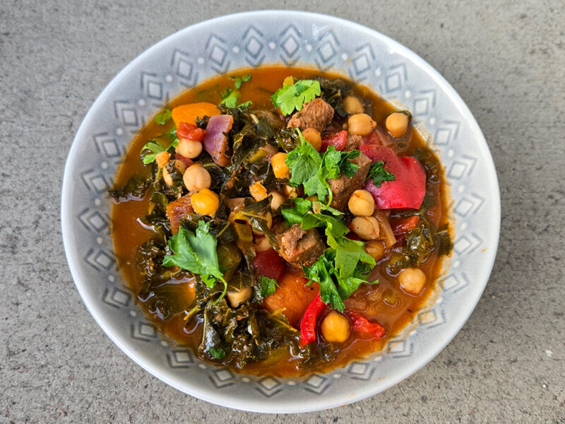 Moroccan Lamb and Chickpea Stew