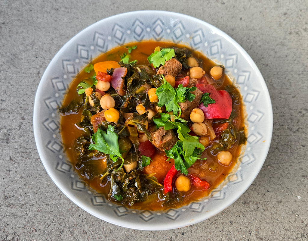 Moroccan Lamb and Chickpea Stew
