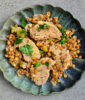 Pork Medallions with Lentils