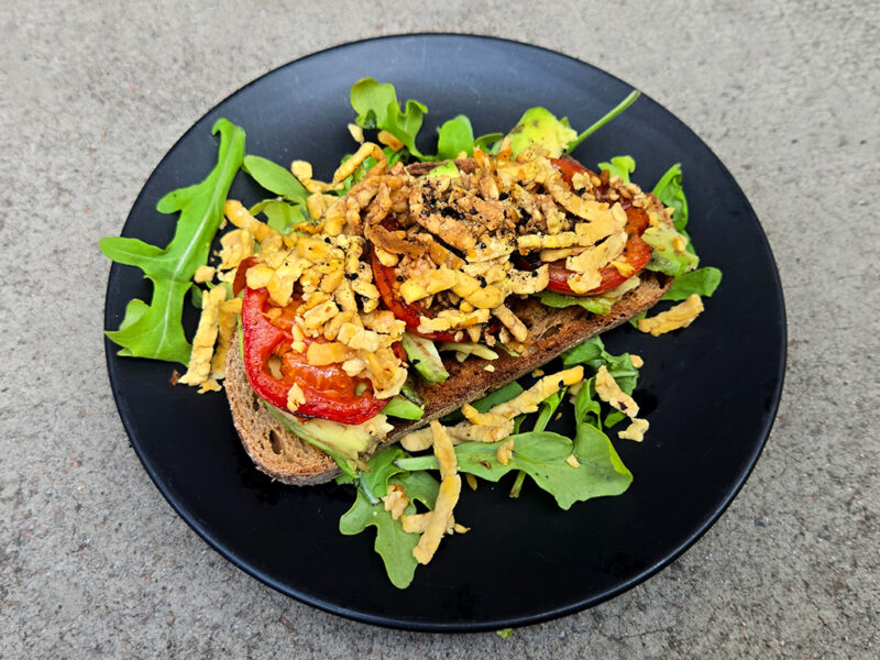 Sourdough with Tempeh and Avocado