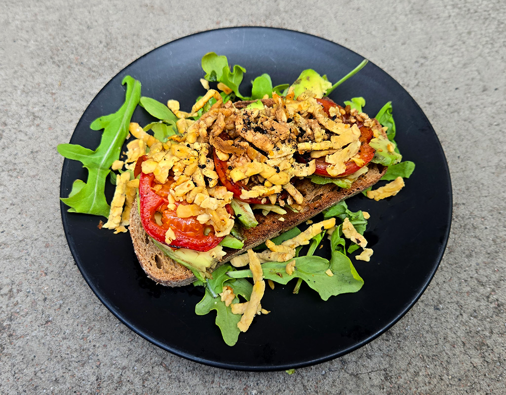 Sourdough with Tempeh and Avocado