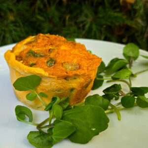 Asparagus and Mozzarella Egg Cups