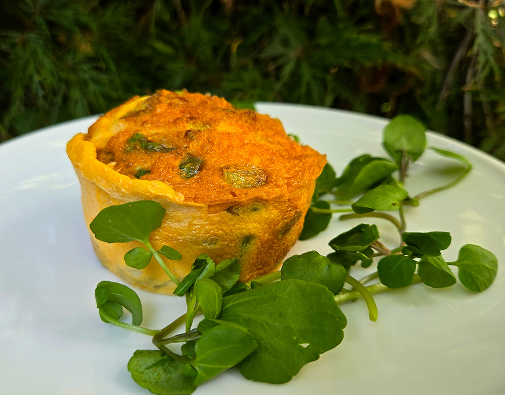 Asparagus and Mozzarella Egg Cups