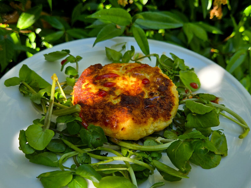 Bean and Cauliflower Burgers