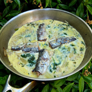 Fennel and Sardine Frittata