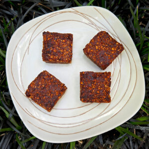 Strawberry and Cocoa Oat Squares